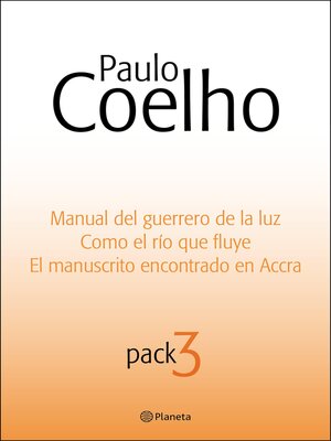 cover image of Pack Paulo Coelho 3